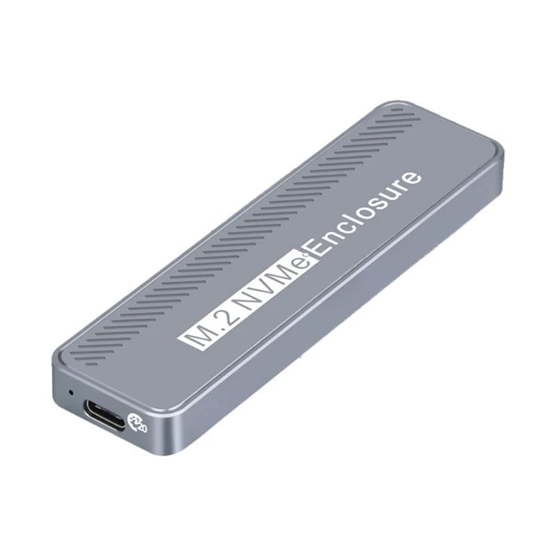      M.2 NVMe SSD Ŭ USB 3.2 Gen2x2 